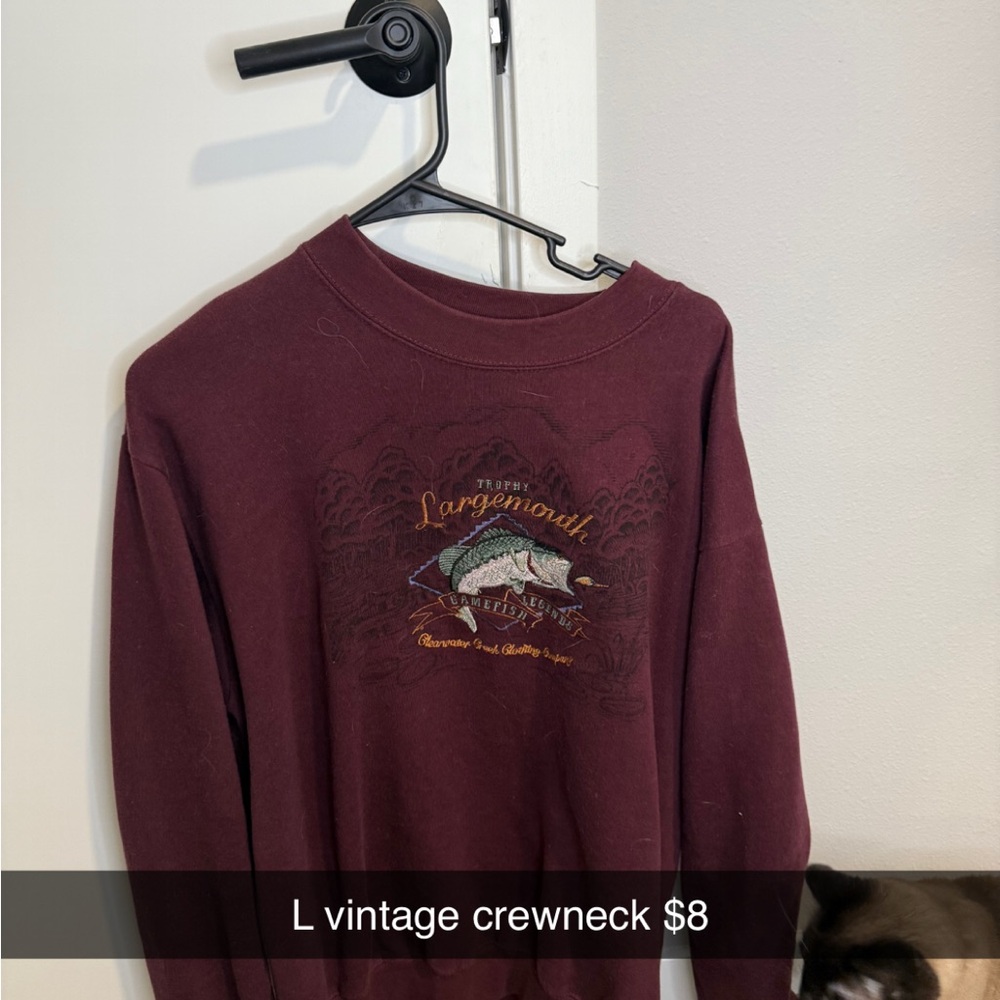 Vintage crewnecks size Large/XL